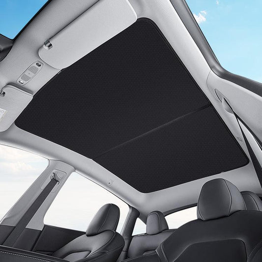 Split Glass Roof Sunshade for Tesla Model Y 2020-2024