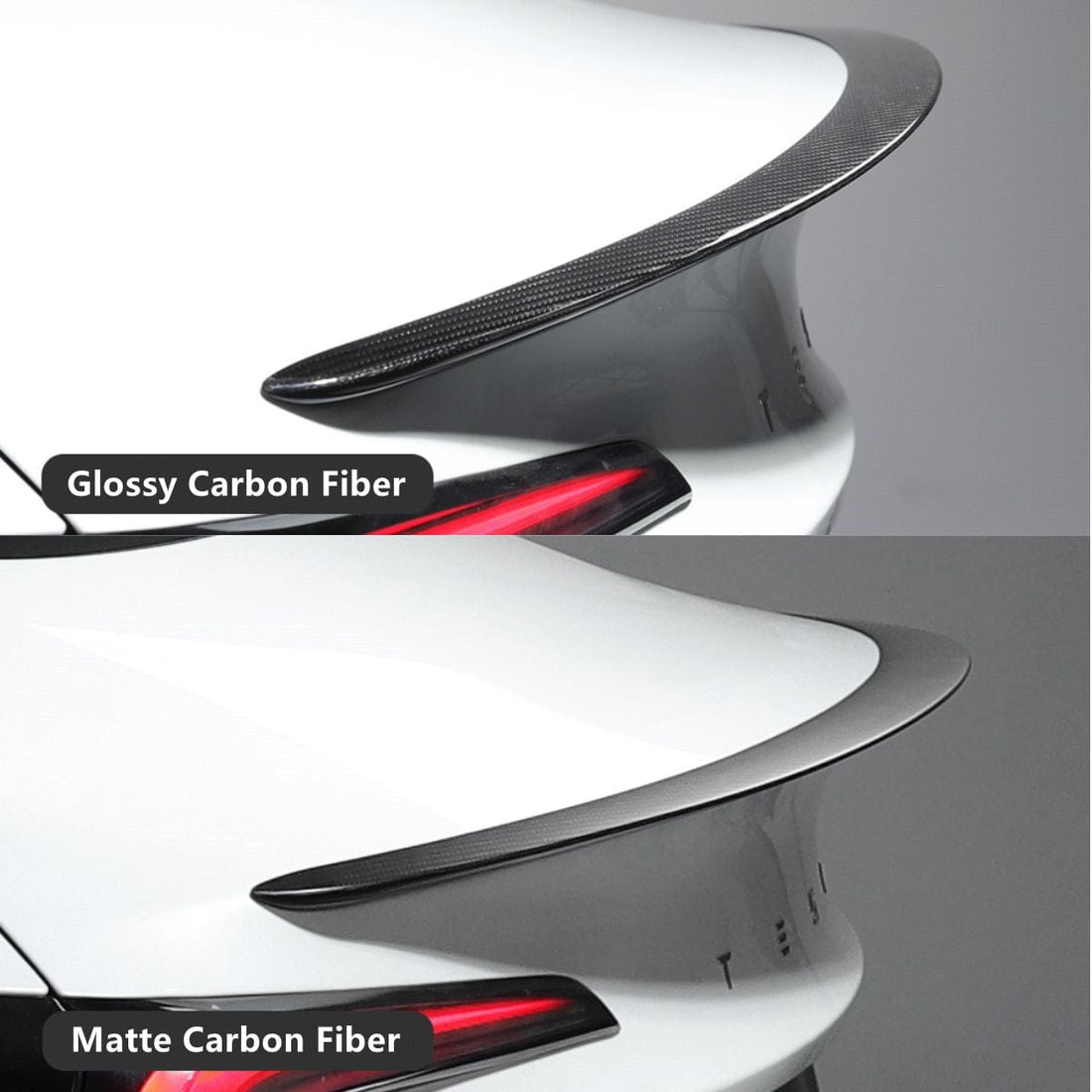 Dry Carbon Fiber Spoiler Performance Style for Tesla Model Y